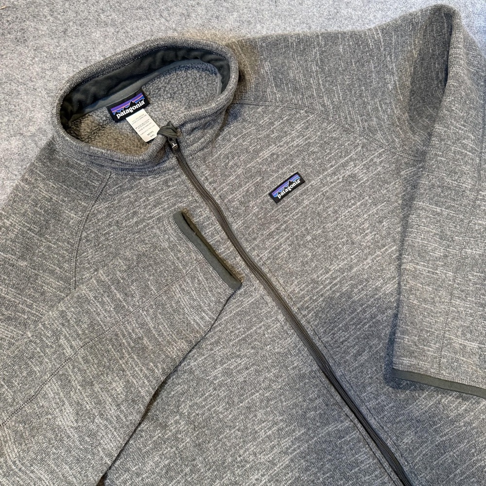 Patagonia Better Sweater Jacket Mens 2XL Gray Fleece Full Zip Outdoor Hiking